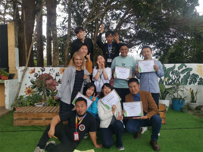 受邀考察韩国语言学校